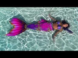 🧜‍♀️ Mermaids Swim the Shape of Texas! | Magical Day at the Texas Pool 🏊‍♂️✨