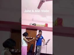 John & Ann Violin Jamm with student | Violin lession |