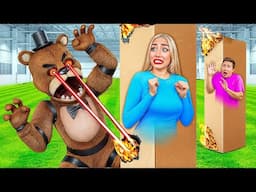 Extreme Hide and Seek with Freddy's Fazbear | Funny Moments by Mega DO Challenge