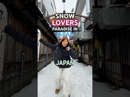 The COLDEST CITY in JAPAN! 🥶 Snow Lovers Paradise!
