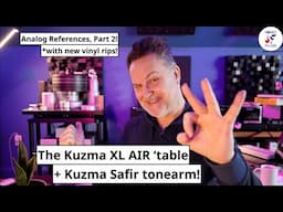 340lbs turntable??? Episode 2: Kuzma XL AIR + Safir | review | vinyl | HiFi | turntable