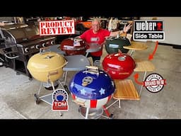 Weber 22” Kettle All New Side Table Review! / Is It Worth $90.00?