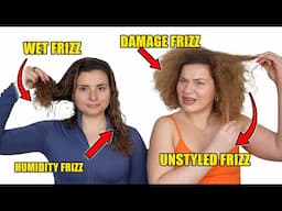 HOW TO DIAGNOSE YOUR FRIZZ TYPE  + how to ACTUALLY fix it!