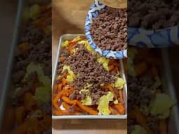 SWEET POTATO Fries LOADED With PROTEIN!