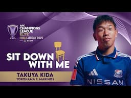 🗣️ Sit Down With Takuya Kida – Yokohama F. Marinos | AFC Champions League Elite™ 2024/25