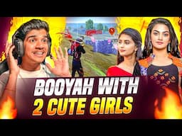 2 CUTE GIRLS💞 BOOYAH WITH DFG🔥 | AGAINST PRO PLAYERS😨 | FREE FIRE IN TELUGU #dfg #freefire