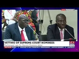 The retirement age of 70 for Supreme Court judges is okay - Sir Dennis Adjei
