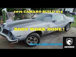 1976 Camaro Build #13. Body Work Finished! Stripping and Priming Hood, Roof and Trunk! Hovsco E-bike