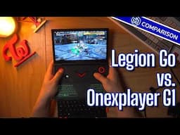 Legion Go vs OneXPlayer G1: Which Handheld Gaming PC Reigns Supreme