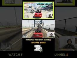 EPIC CHASE IN GTA 5 😱 #shorts