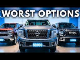 15 Pickup Trucks Models Buyers Are Avoiding — They Won't Stay Long!