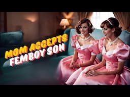 Mom Accepts Femboy SON and Helps Him Become A Better GIRL (MTF Feminization Story)