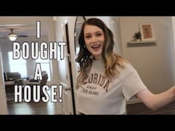 HOUSE TOUR...I bought a house!!