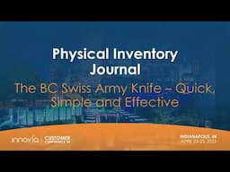 Inventory Masterclass - 3 Expert Tips to Count and Account with Ease