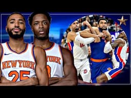 MAJOR PROBLEM w/Anunoby & Bridges! Knicks-Pistons Series Bringing Back 90s Physicality | Knicks News