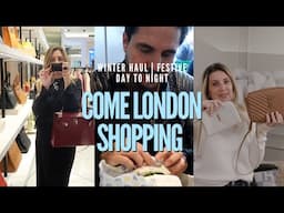 Festive Outfit Planning Styling Haul | London Shopping Vlog Harrods/Harvey Nichols/Luxury Promise