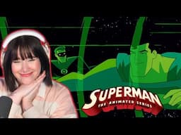 An ARTIST Green Lantern! 😍 | SUPERMAN: THE ANIMATED SERIES "In Brightest Day" Reaction