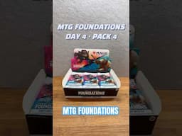 MTG Foundations Jumpstart Boosters - Day 4 - Pack 4 #MTG #magicthegathering #ASMR