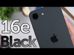 Black iPhone 16e Unboxing & First Impressions!
