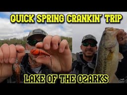Short Spring Crankin' Trip | Lake of the Ozarks