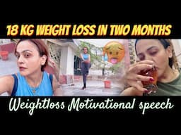 Weightloss Motivation Speech || Exercises Visuals @NISHA_LAMBHA