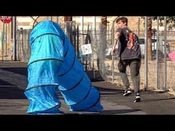 Trapping People in Tunnels Prank