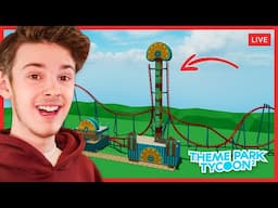 🔴 Rating YOUR BLUEPRINTS in Theme Park Tycoon 2 LIVE!