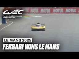 Kubica Crosses the Line and Ferrari Wins Le Mans! | 24 Hour Le Mans 2025 | FIA WEC