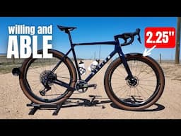 2.25in steamroller: New Allied Able gravel race bike review