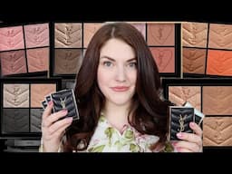 RANKING ALL OF MY YSL EYESHADOW QUADS