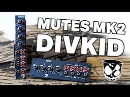 DIVKID MUTES MK2 // Flick those switches and perform with Eurorack triggers, modulation & audio!