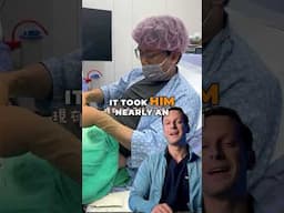 Dr. Performs his own vasectomy? #surgery #medicine