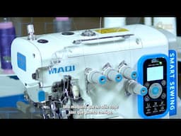 Conoce la overlock de costura inteligente X10 de Maqi