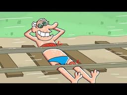 Final Destination: Grandpa Edition | Cartoon Box 456 | Frame Order | Hilarious Cartoons