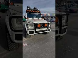 Check out this insanely modified G class 😱😍 #gclass #mercedes #shorts