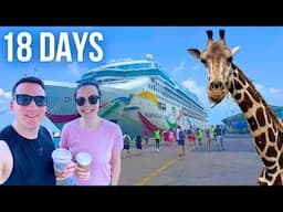18 Days on a CRUISE to AFRICA on An OLD Ship | Norwegian Dawn