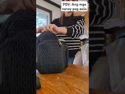 Ang mga nanay pag umaalis ng bahay #likeandsubscribe