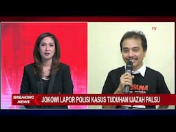Jokowi Laporkan Tuduhan Ijazah Palsu ke Polda, Roy Suryo  Bagus, Kita Uji Saja!