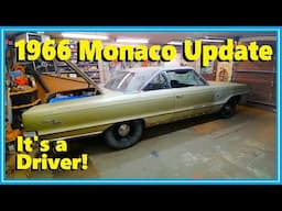 Update from the Myles Garage: The 1966 Monaco is Ready to Go!