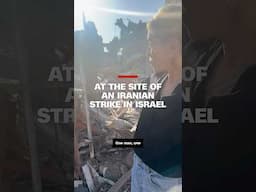 CNN shows aftermath of Iranian strike in Israel