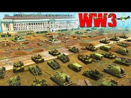 I built a WW3 ARMY Invasion in NEW Battle Simulator Mod! - Gates of Hell: WW3 Mod