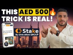 EASY PROPERTY INVESTMENT IN DUBAI FROM 500 AED | CEG Stake by chris elliott GROUP
