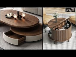Smart & Stylish: Dining Table and Center Table with Storage Designs 2025 | Infinity Arch Studio