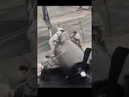 Wheel-Less Propeller Plane Nails Insane Carrier Landing – Pilot Survives!
