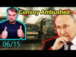 Update from Ukraine | Awesome! Big Z-Convoy Ambushed | Trump's shame Day | Israel's Best Operation