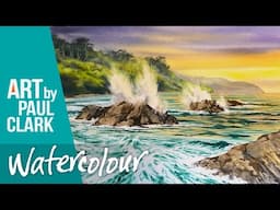 How to Paint a Seascape in Watercolour - No.5