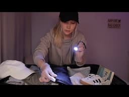 ASMR TSA Bag Search | Luggage Rummaging, Clothing Inspection *Unintentional* No Talking ✈️