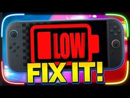 How to Fix a Major Switch 2 Battery Problem! | Step-by-Step Guide