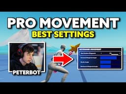 The BEST Movement Settings In Fortnite! (Used By Pros)