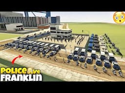 Gangster Franklin Fight Indian bike Police Wale Indian bike driving 3D Franklin Vs Police war #1